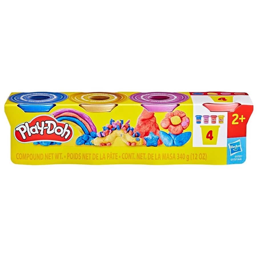 Play Doh Modellervoks Shimmer Pak