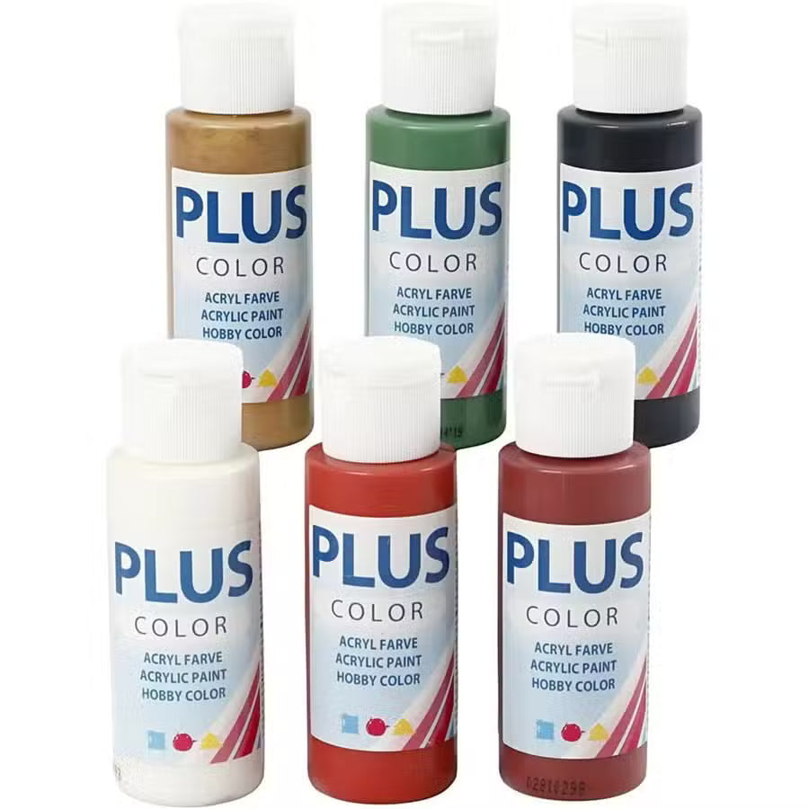 Plus Color Hobbymaling Julefarver   Pak
