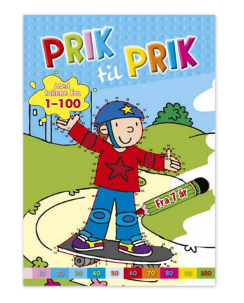 Prik Til Prik Med Tallene  -100 Skater