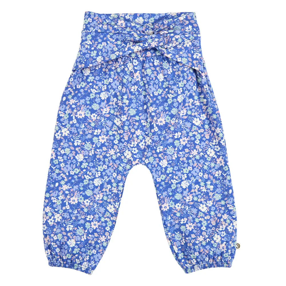 Primrose Blomstrede Bukser Azure Blue  Nectar  Tofu 68