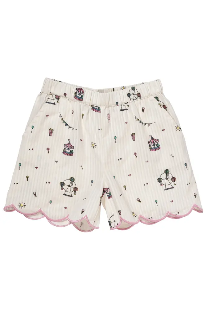 Printet Shorts    Deco Edge Tivoli 116