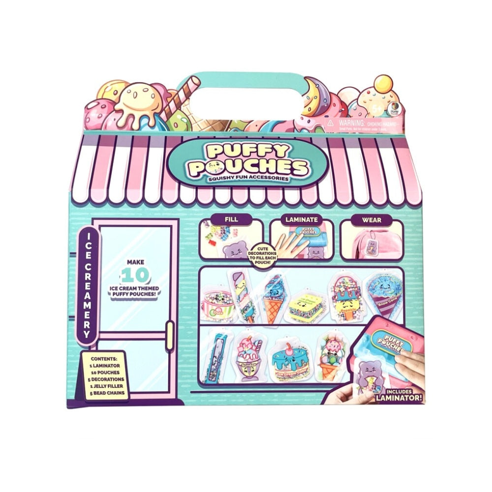 Puffy Pouches Squeeze Sjov Mint