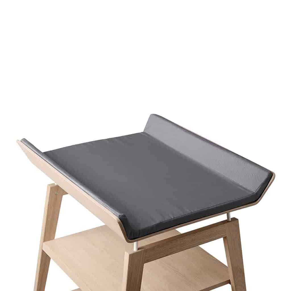 Puslehyndebetræk Til Leander Lineaâ  Puslebord Cool Grey