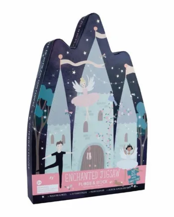 Puslespil    Formet Motiv   æske 20 Brikker Enchanted