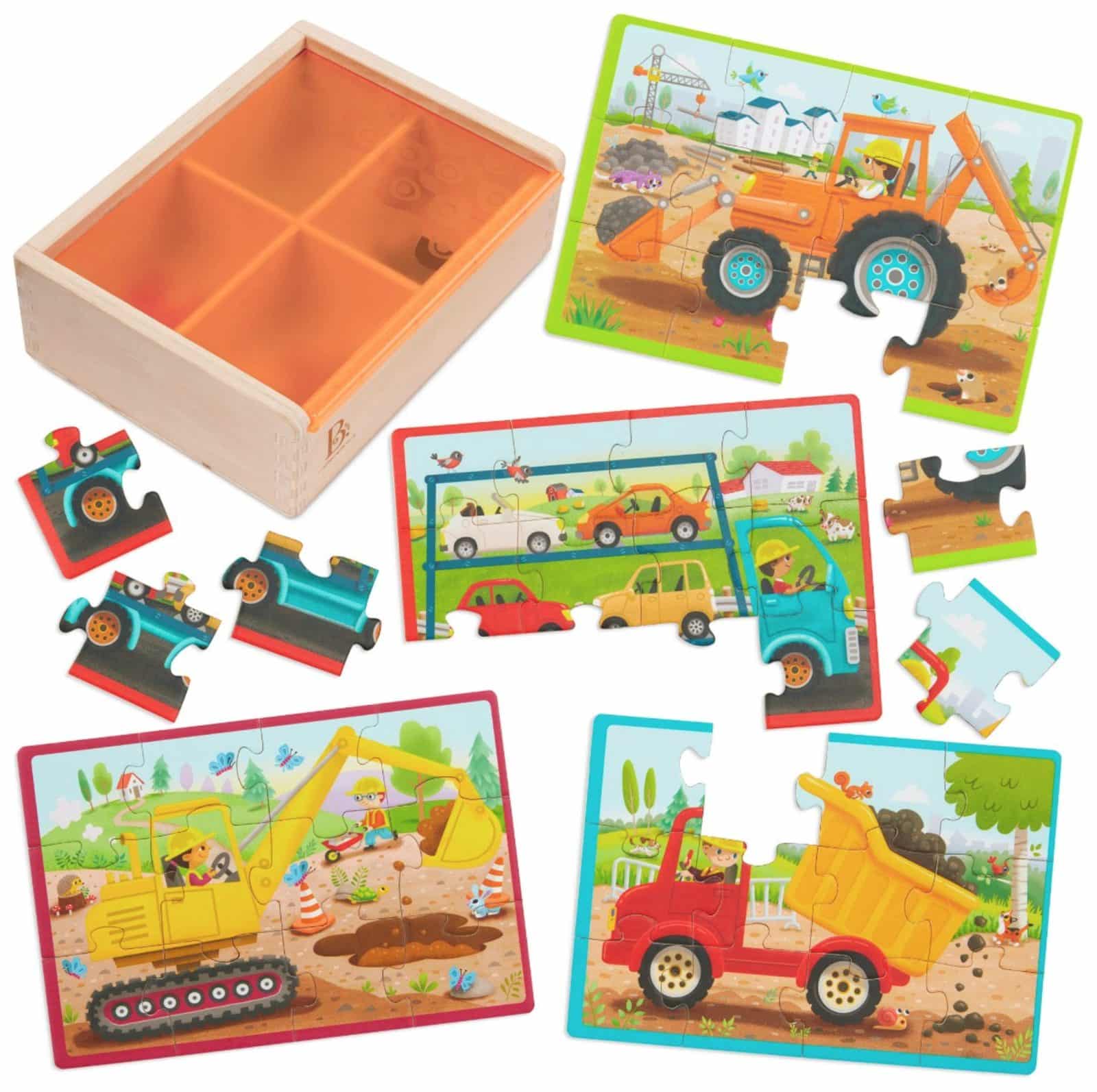 Puslespil Med Køretøjer    Toys