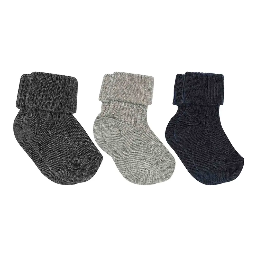 Rib Baby Strømper  -pak Multi 15 16