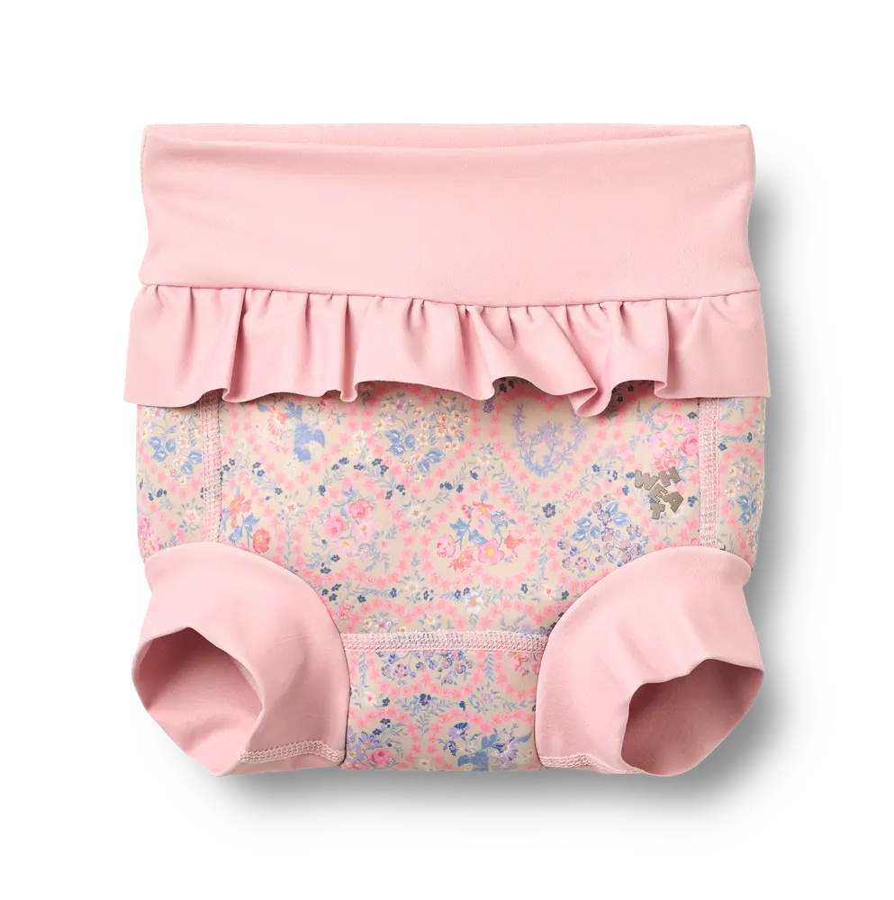Rita Neoprene Badeble Pink Heart Flowers  -  år