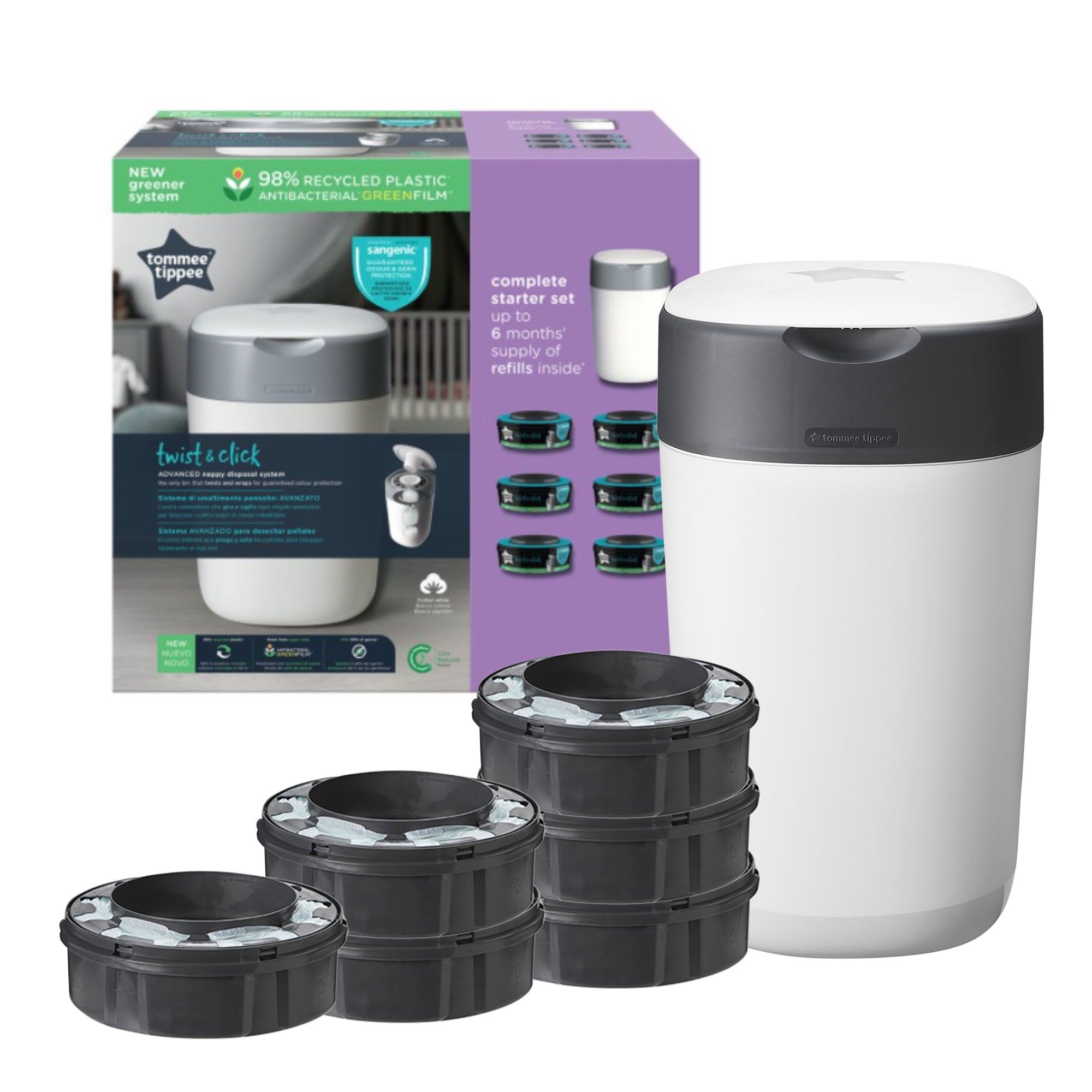 Sangenic Twist   Click Inkl    -pack Refill