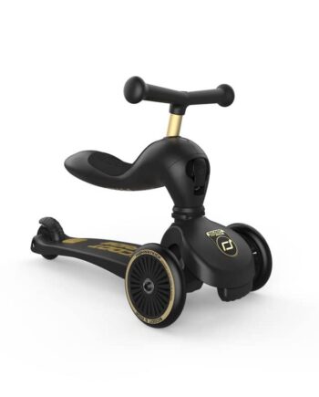 Scoot And Ride Highway Kick   Olive Black Gold