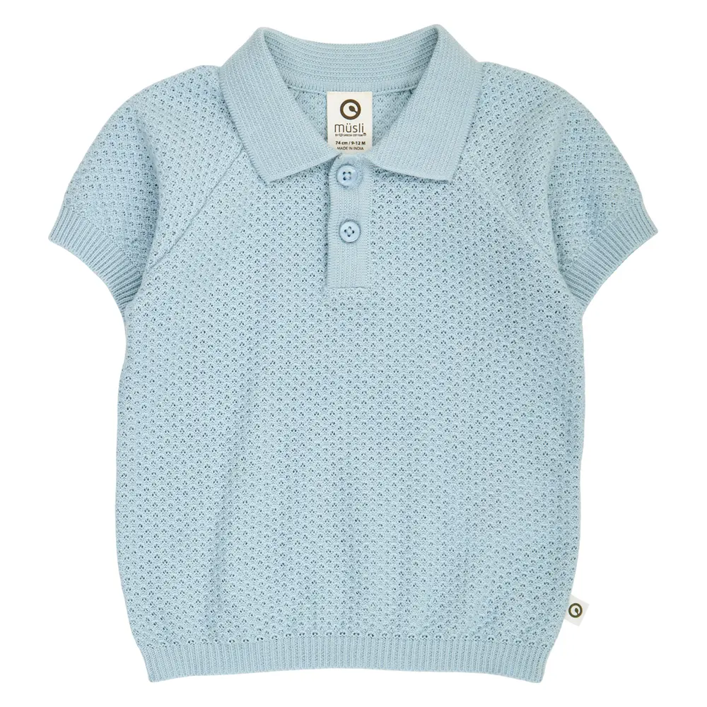 Sea Strikket Polo Ocean 68