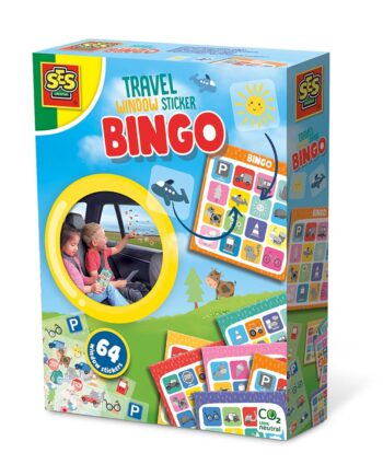 Ses Creative Bilbingo Med Klistermærker Til Ruden