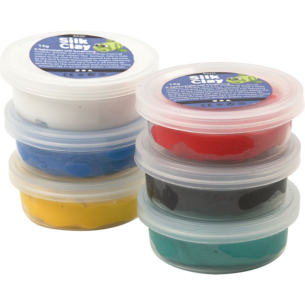 Silk Clay Basis Farver   Pak
