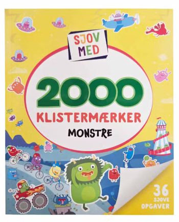 Sjov Med Klistermærker Monstre