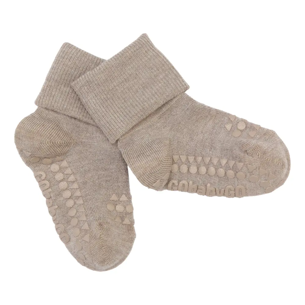 Skridsikre Strømper Bamboo Sand 23 26