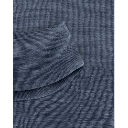 Skulderdækkende Halsvarmer Til Babyer Og Børn  Fremstillet Af 100   økologisk Merinould One Size Navy Melange