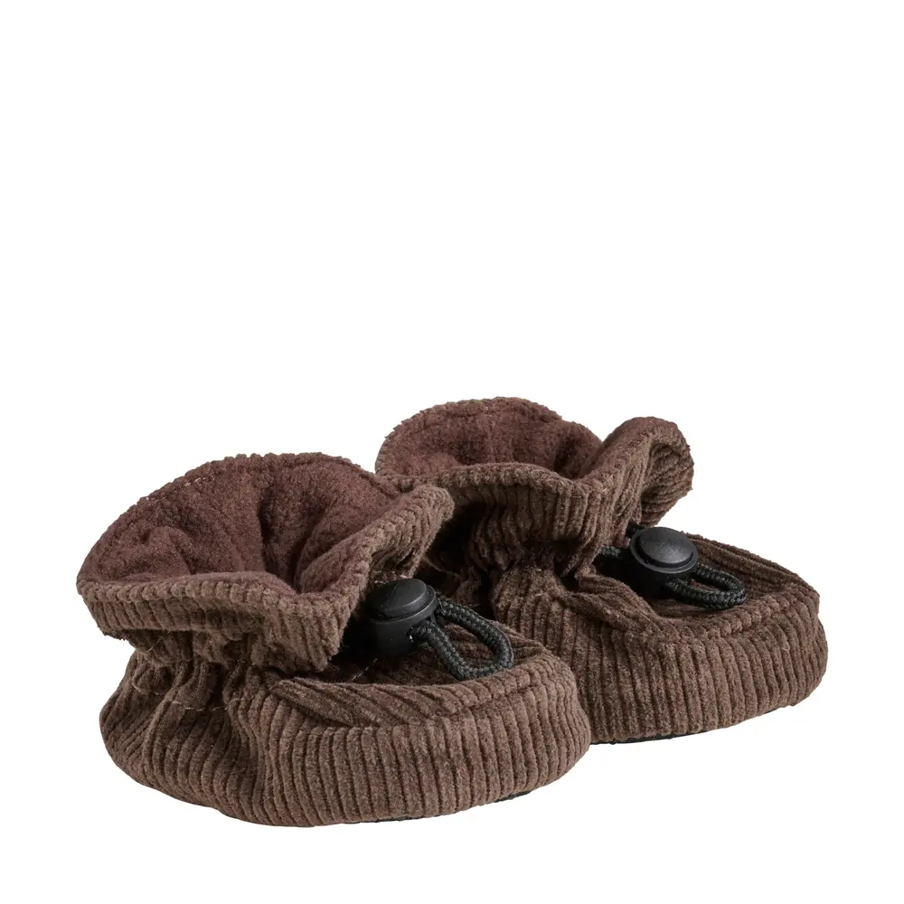 Slippers Corduroy Bracken Brown 21 22