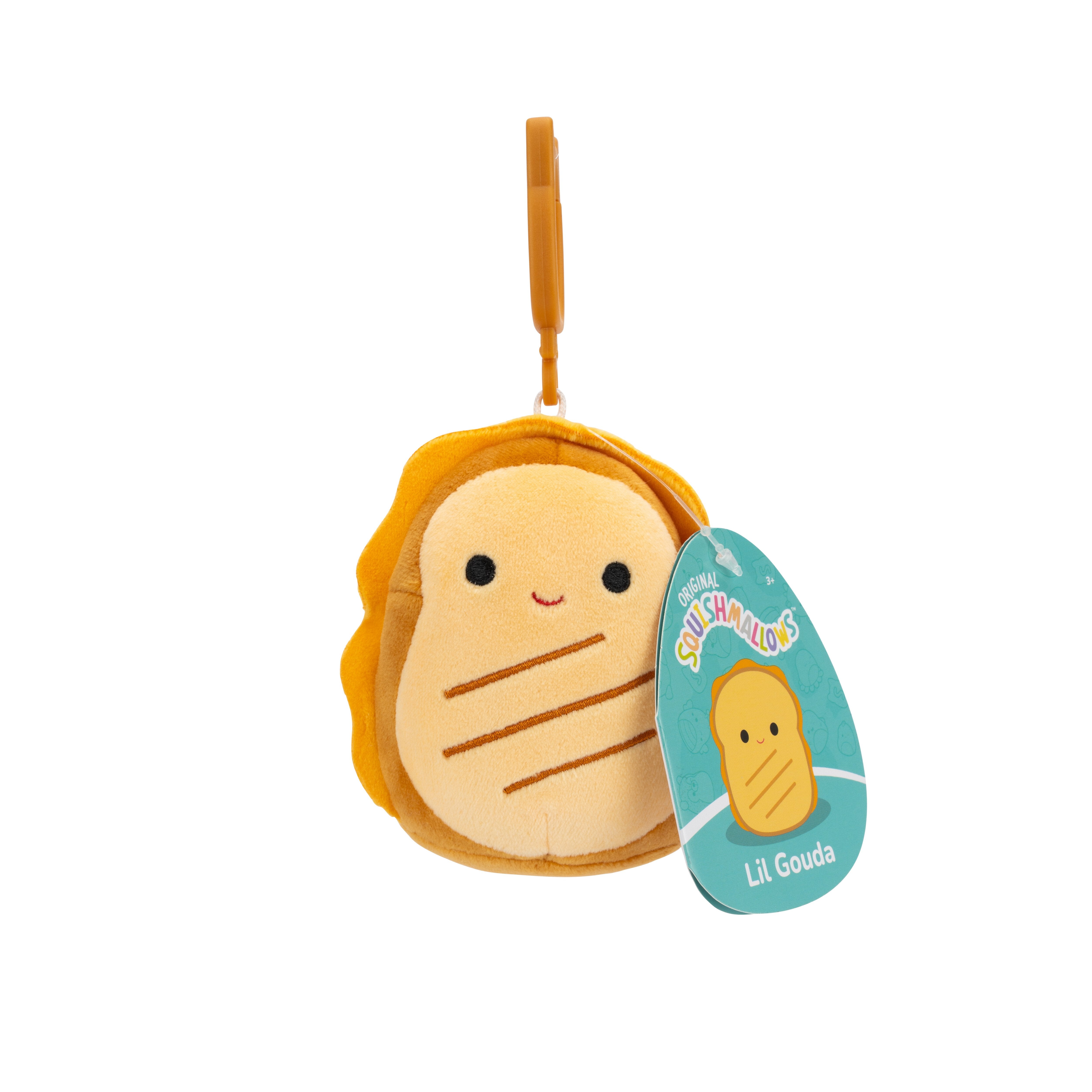 Squishmallows Clip On Lil Gouda