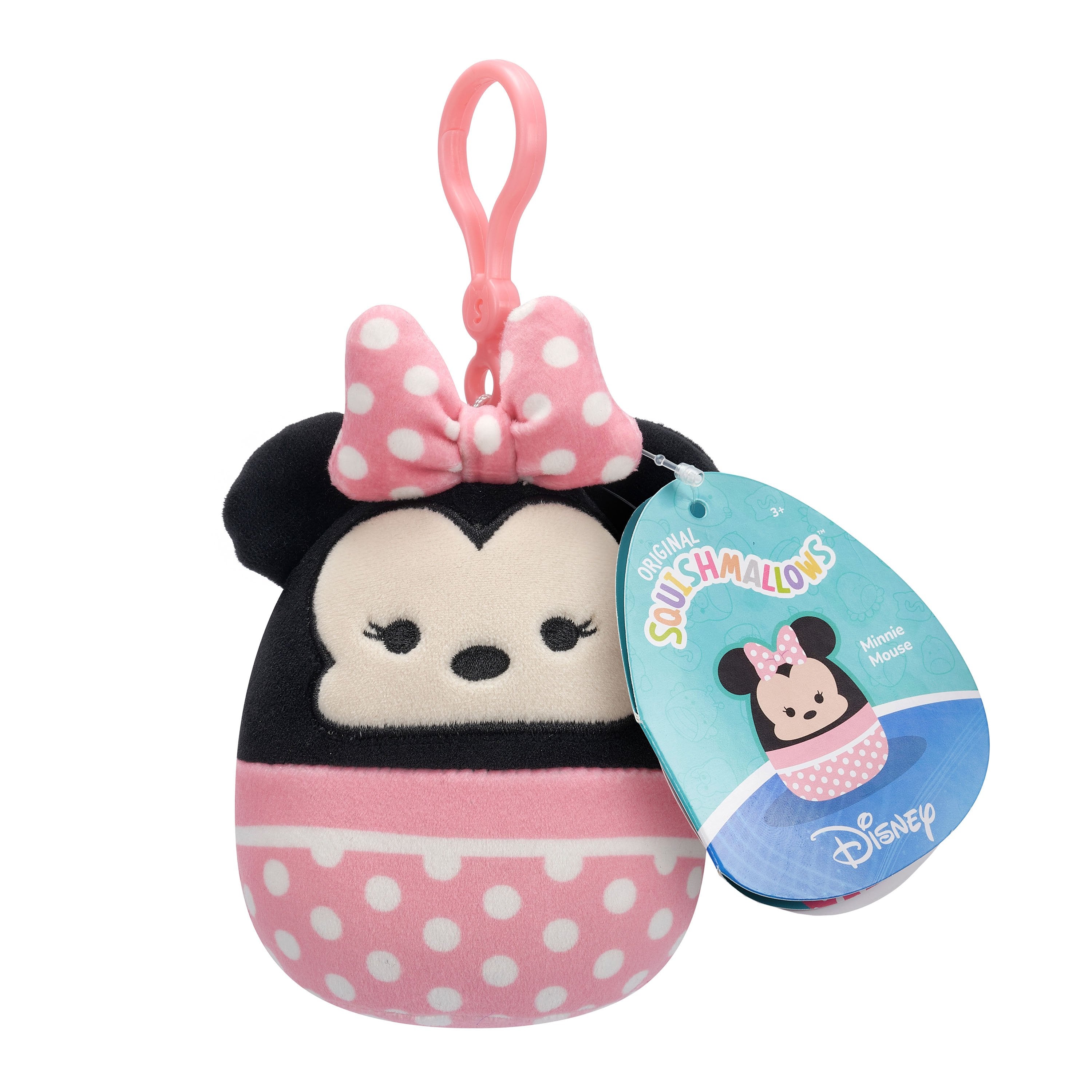 Squishmallows Clip On Minnie Mouse