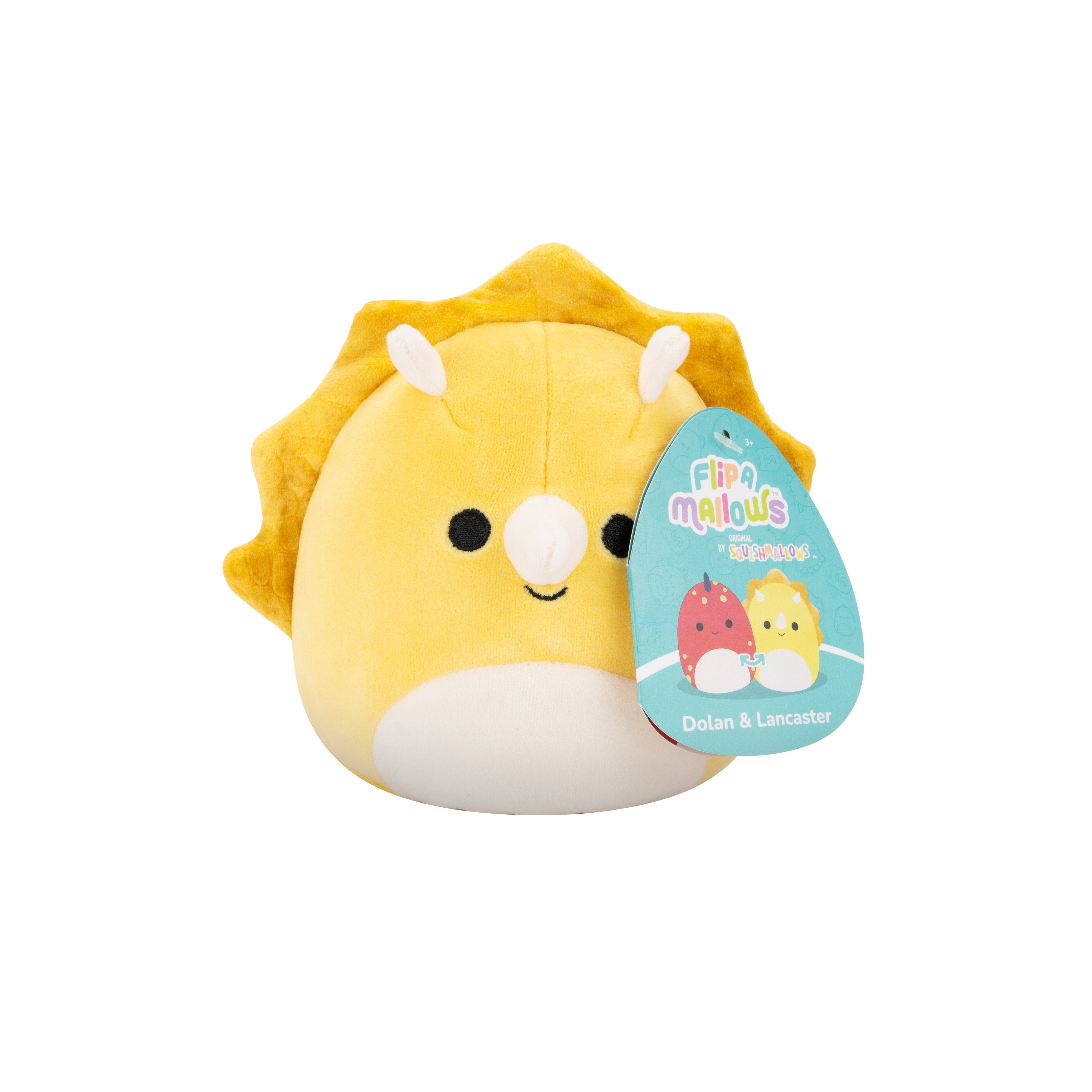 Squishmallows Flip   Mallow Dolan And Lancaster 13 Cm