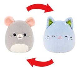 Squishmallows Flip   Mallow Misty And Jiovanne 13 Cm