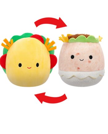 Squishmallows Flip   Mallow Tex Taco Bernardo Burrito 13 Cm