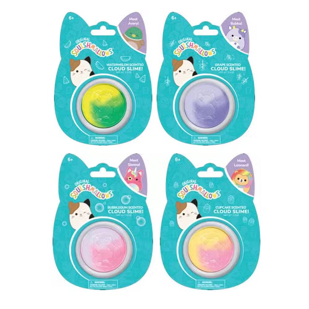 Squishmallows Slim Cloud Assorteret   Stk