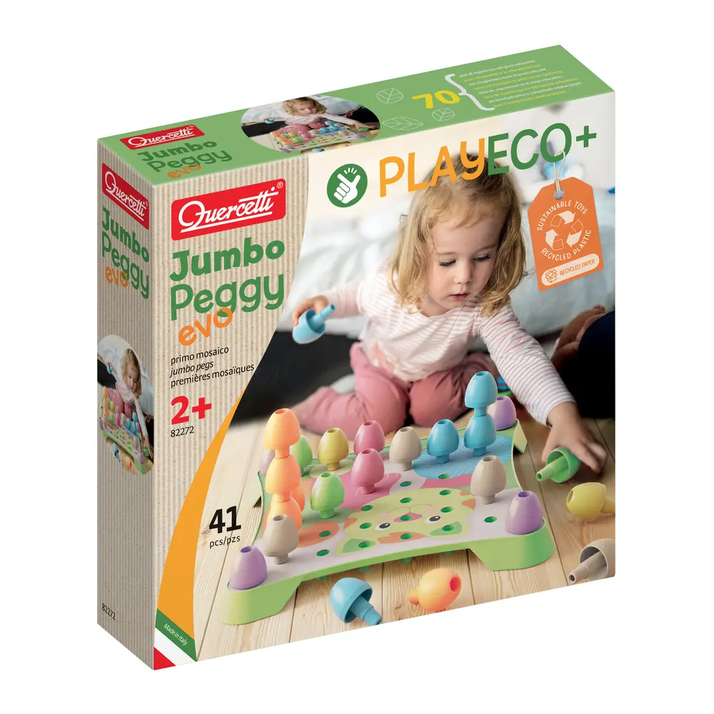 Stiftmosaik Play Eco  Jumbo Peggy Evo  41 Dele