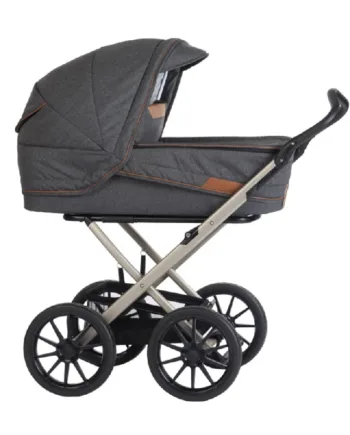 Stork Classic Stel: Champagne Overdel: Graphic Black Cognac