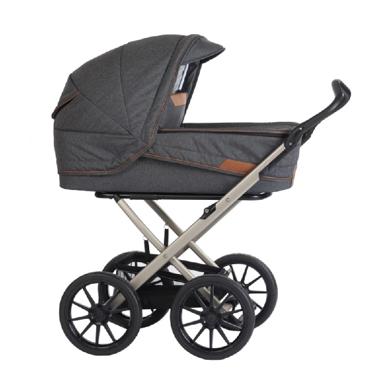 Stork Classic Stel: Champagne Overdel: Graphic Black Cognac