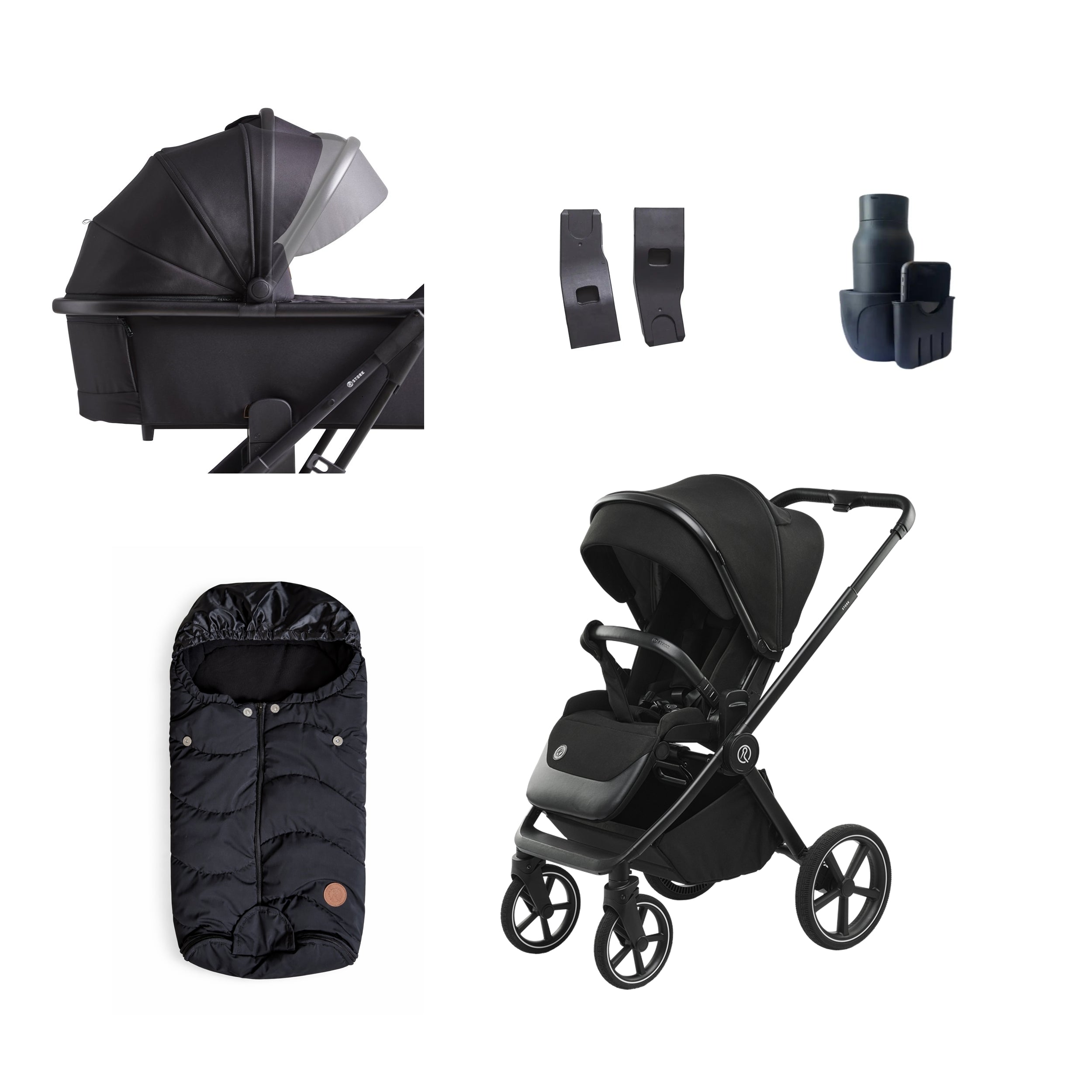 Stork Iconia Premium Kombivogn Komplet Pakke