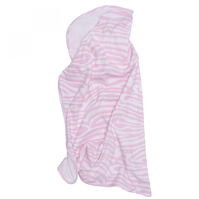 Summerville  Babytæppe Med Rosa Dyreprint