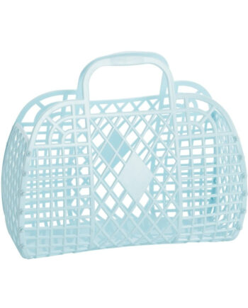 Sun Jellies Retro Kurv Lyseblå Small
