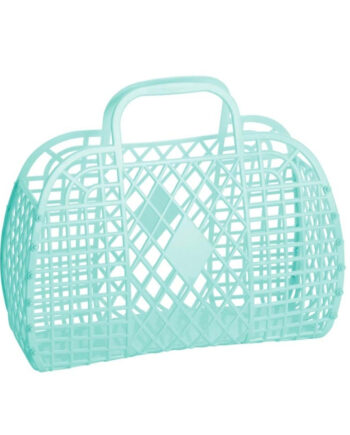 Sun Jellies Retro Kurv Mint Small
