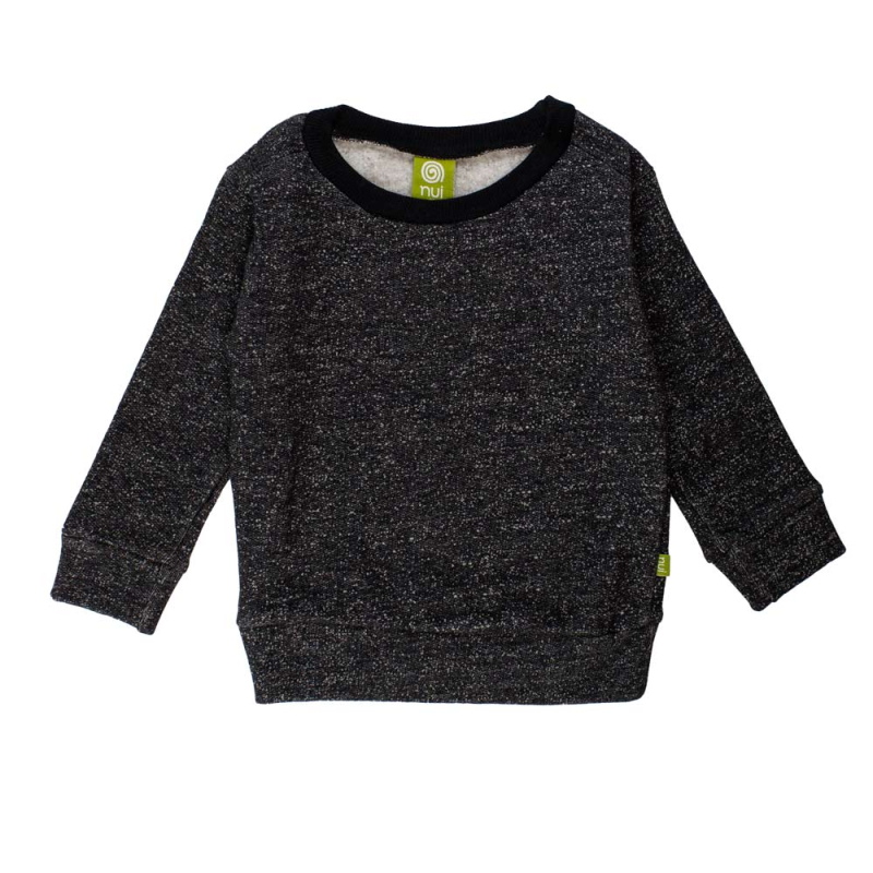 Sweatshirt Sortnistret