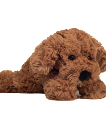 Teddy Hermann Liggende Hund 20 Cm Brun