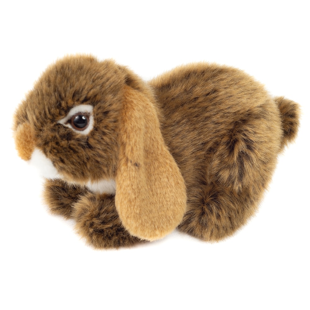 Teddy Hermann Liggende Kanin Brun 18 Cm