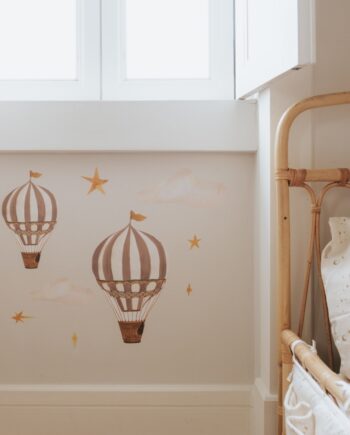 That Apos   Mine Wallsticker Drømmende Balloner Brown