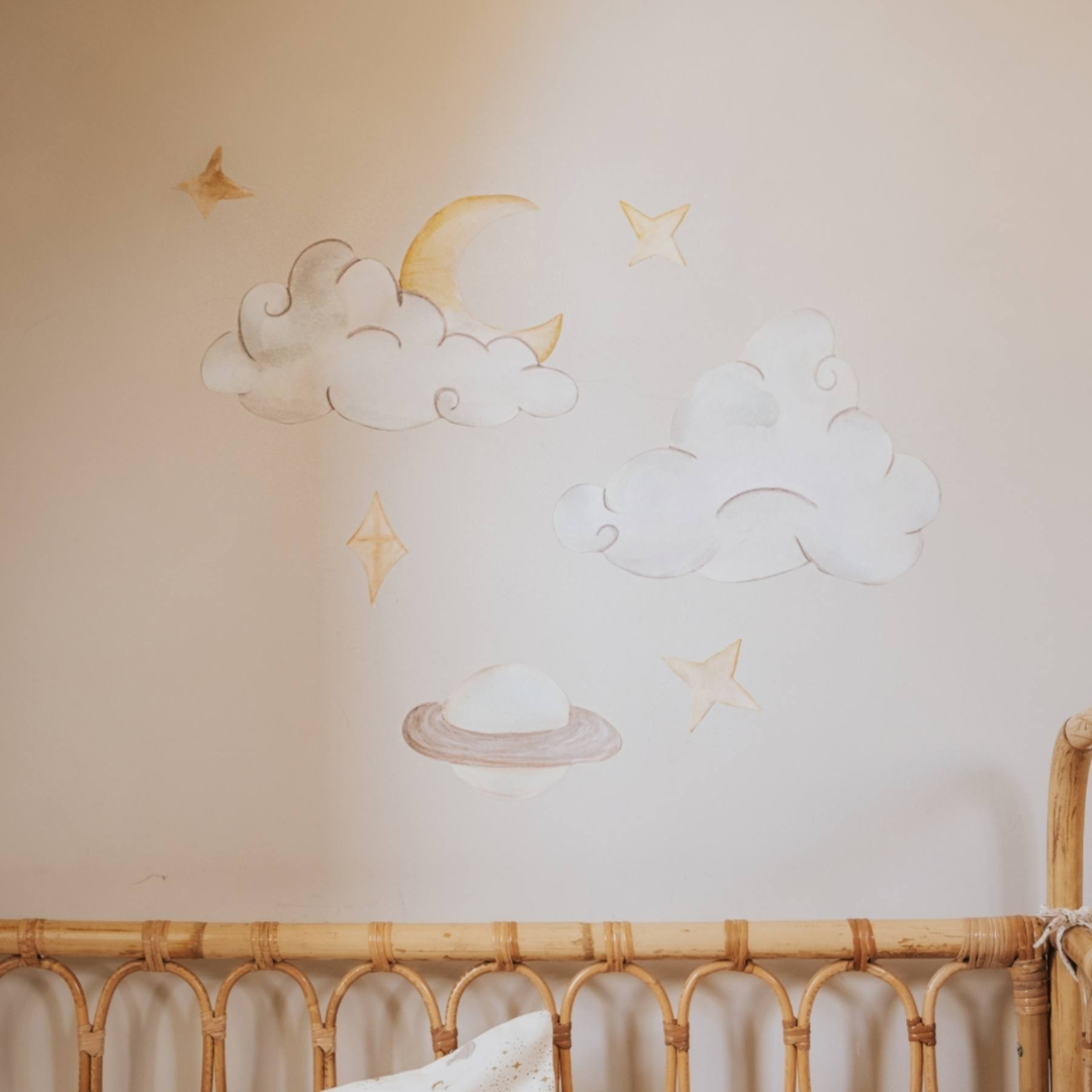 That Apos   Mine Wallsticker Saturn Himmel Multi