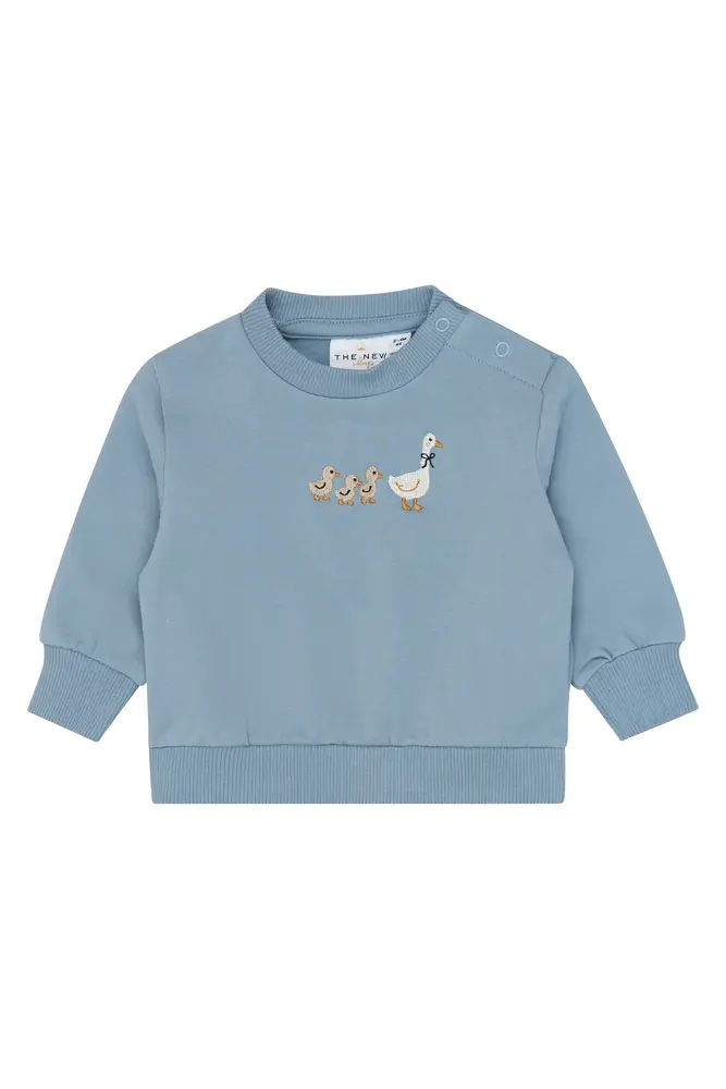The New Siblings Varren Sweatshirt Ashley Blue 68