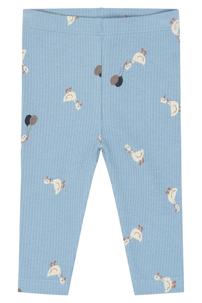 The New Siblings Vito Rib Leggings Ashley Blue  80