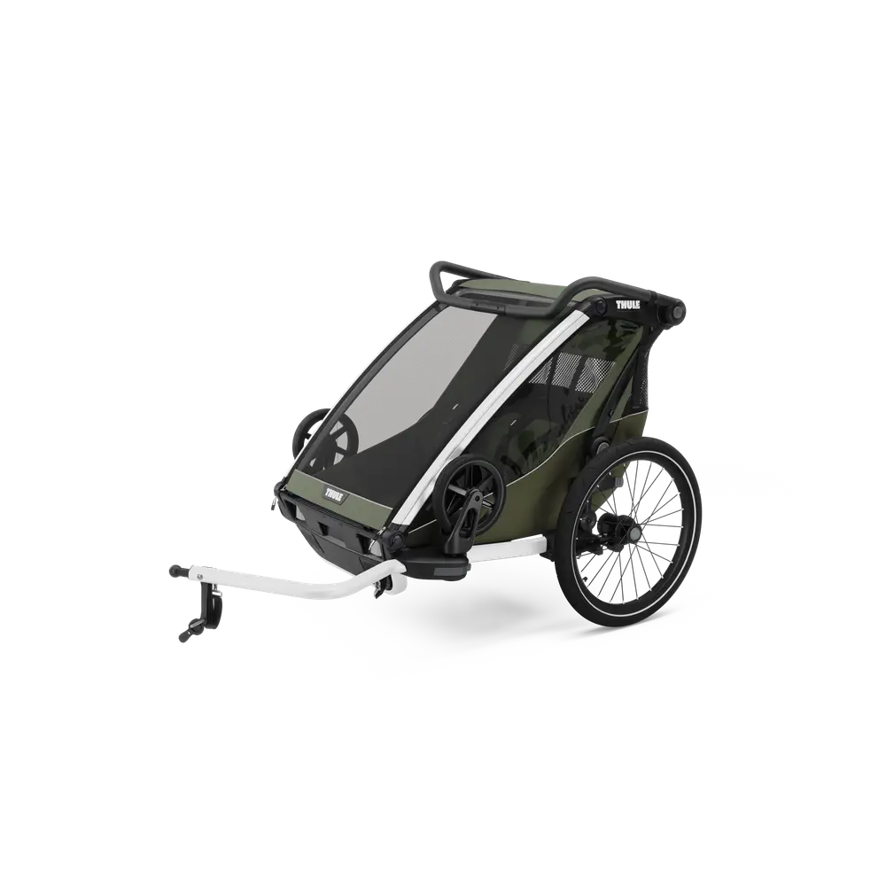 Thule Chariot Lite Double Cykelvogn Vintage Green