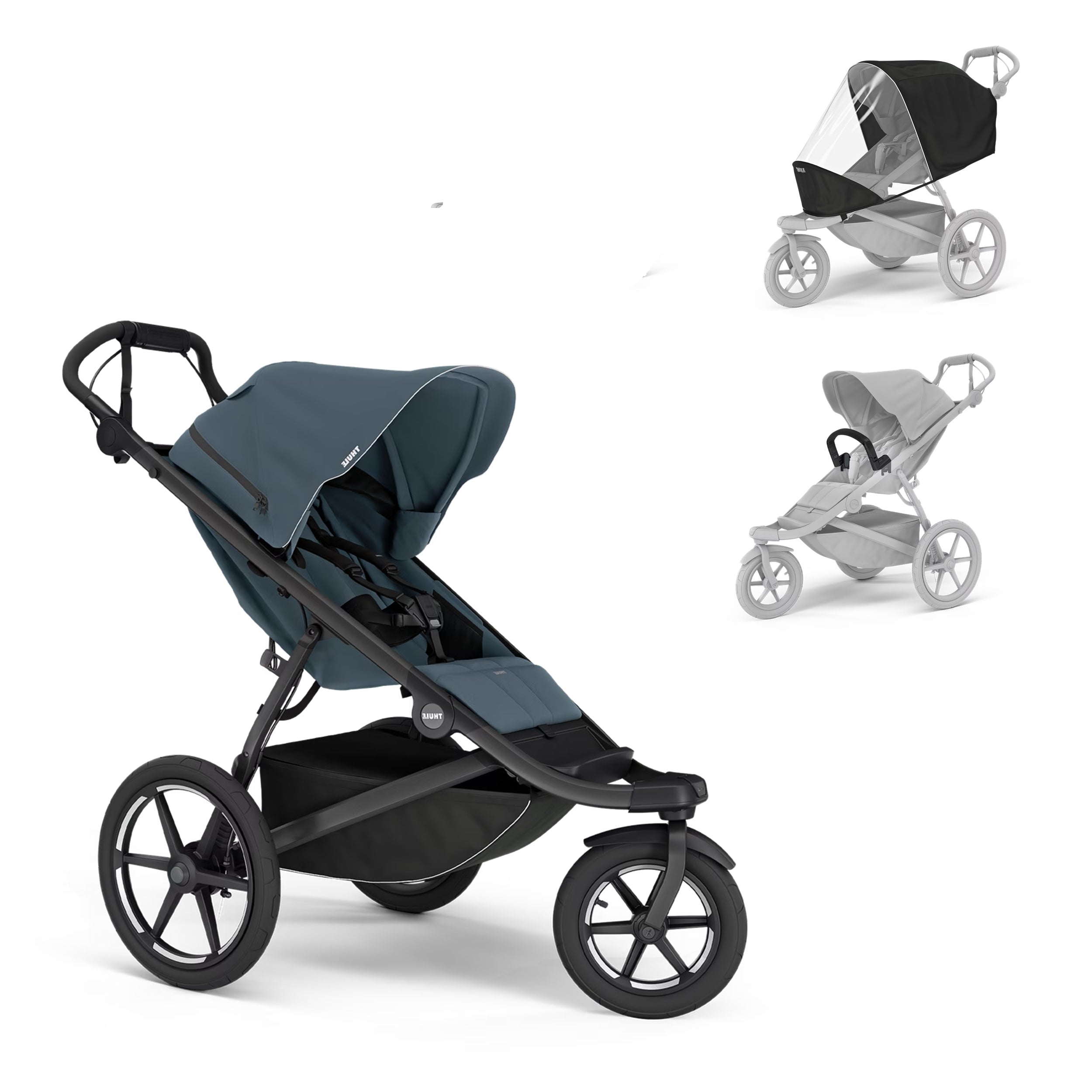 Thule Urban Glide   Inkl  Tilbehør  Blå