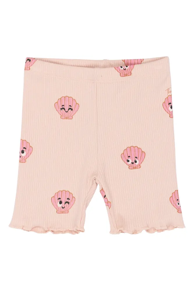 Tinker Rib Shorts Peach Whip Aop 110