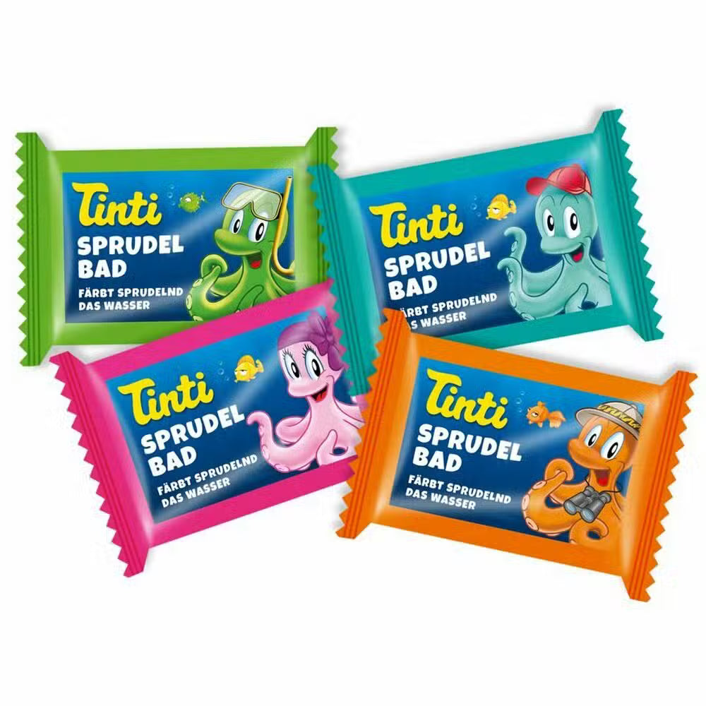 Tinti Badefarve Lille Assorteret   Stk