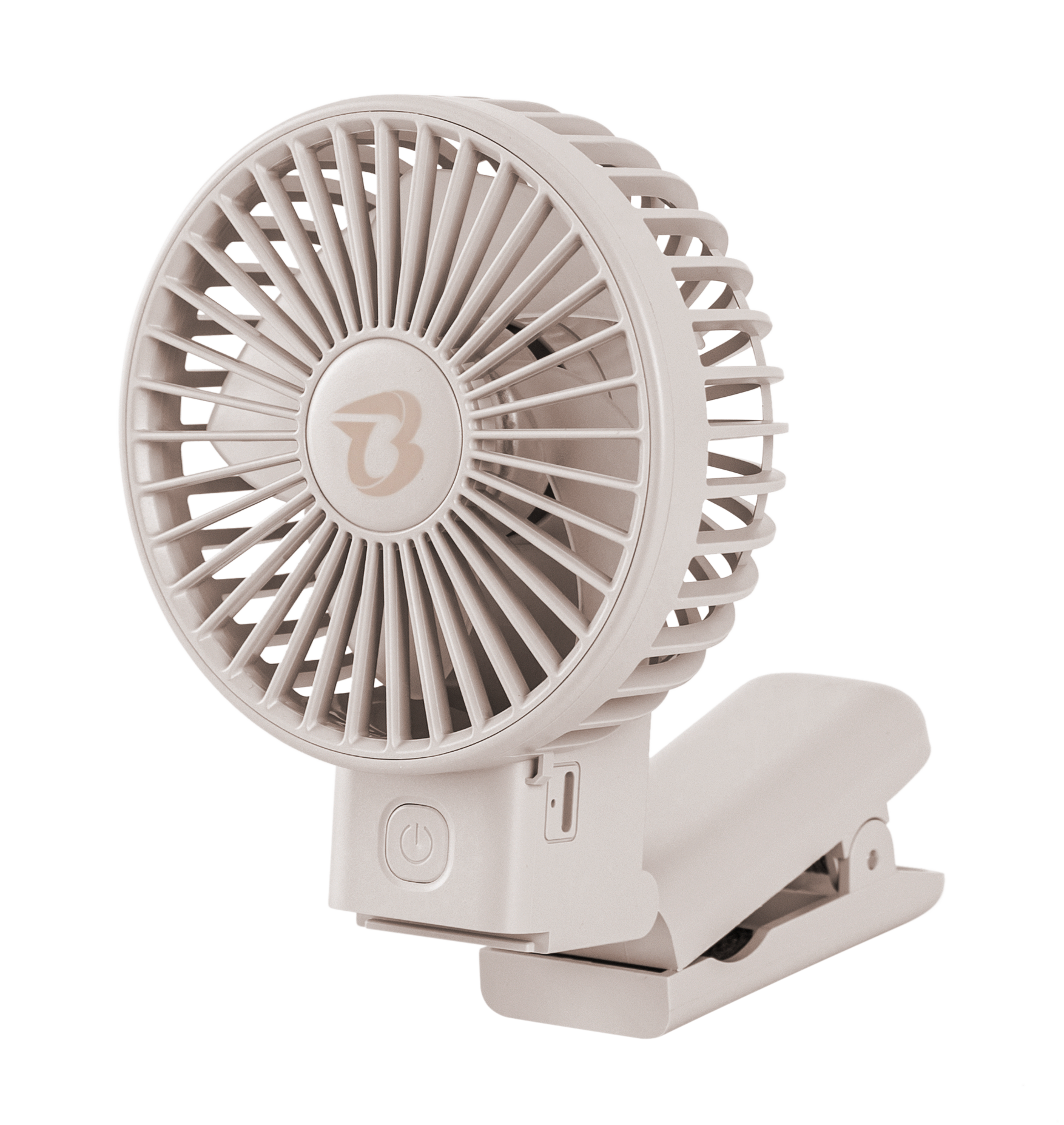 Titaniumbaby Ventilator   Klap-   Barnevogn Genopladelig Beige