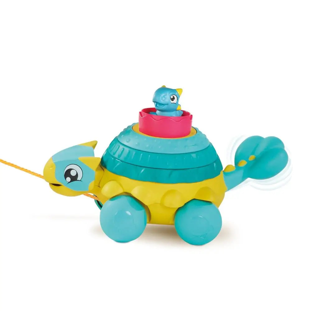 Toomies Jw Stack   Pull Ankylosaurus