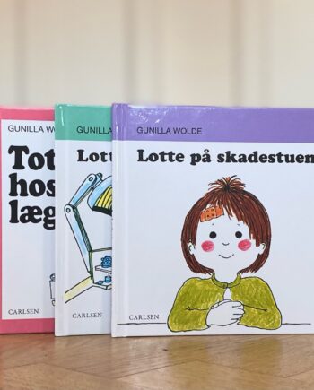 Totte Og Lotte Sæt Af   Bøger Om Lægen Og Tandlægen