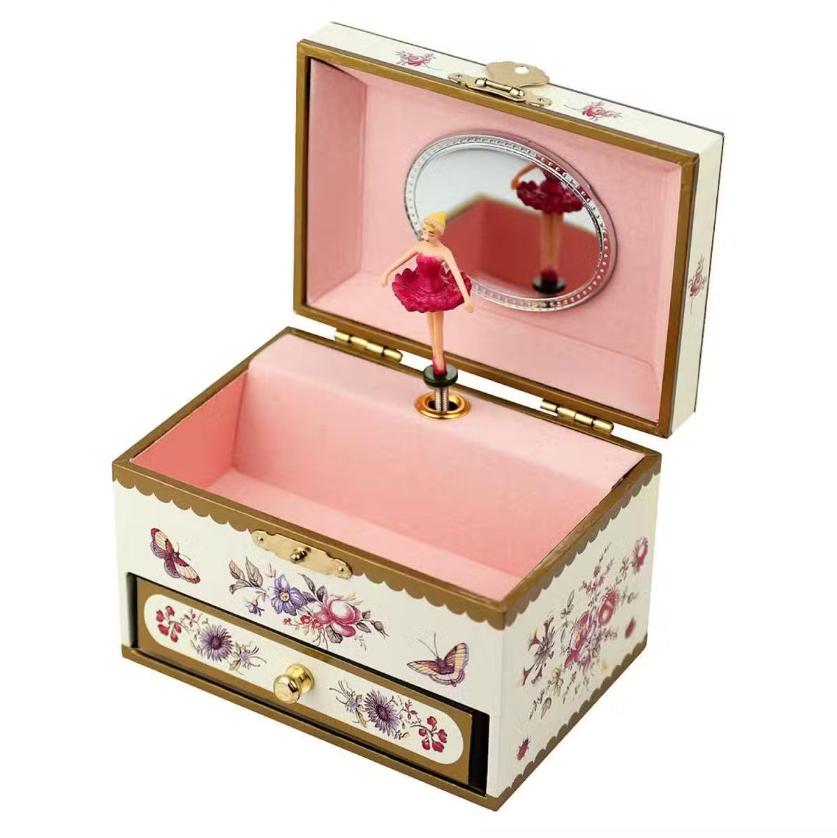 Trousselier Smykkeskrin Med Musik Flowers