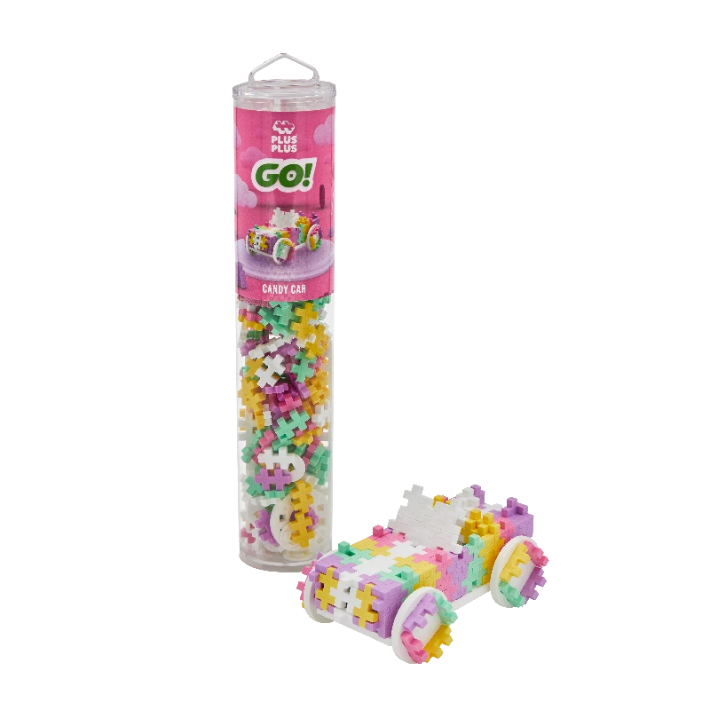Tube Plus-plus Color Cars Candy   200 Pcs Tube