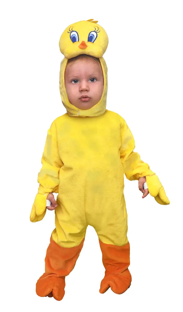 Tweety Kostume  Piphans  Gul  -  år